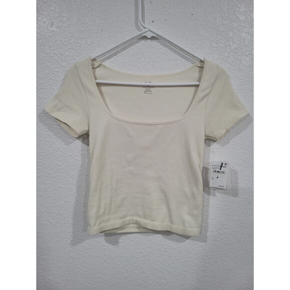 Elodie‎ Women's Cream Scoop Neck Size M/L #14 - Picture 1 of 3